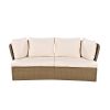 U_Style Customizable Outdoor Patio Furniture Set, Wicker Furniture Sofa Set with Thick Cushions, Suitable for Backyard, Porch.