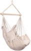 Hammocks Hanging Rope Hammock Chair Swing Seat with Two Seat Cushions and Carrying Bag, Natural