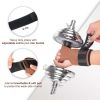 Weight Lifting Grips with Wrist Straps - Weightlifting Hooks, Non-slip Cowhide Padded Workout Gloves for Men and Women Deadlift, Pull Up, Rows, Home G